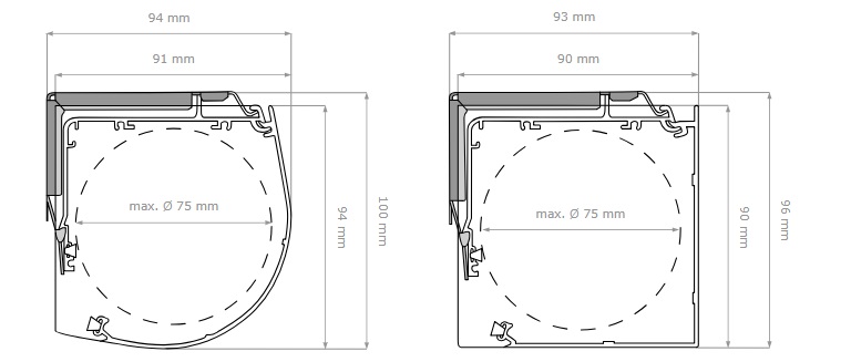 afmetingen cassette duo